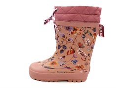Angulus winter rubber boots butterfly print